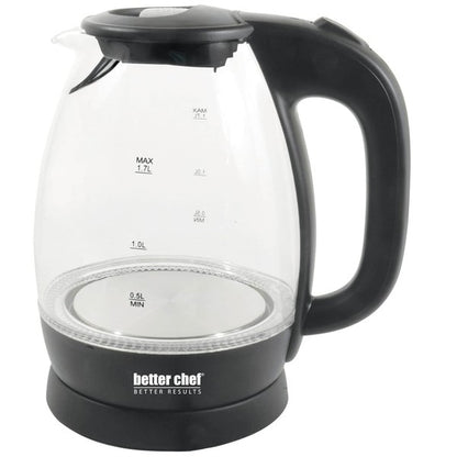 Better Chef 7-Cup Glass Kettle with LED Light