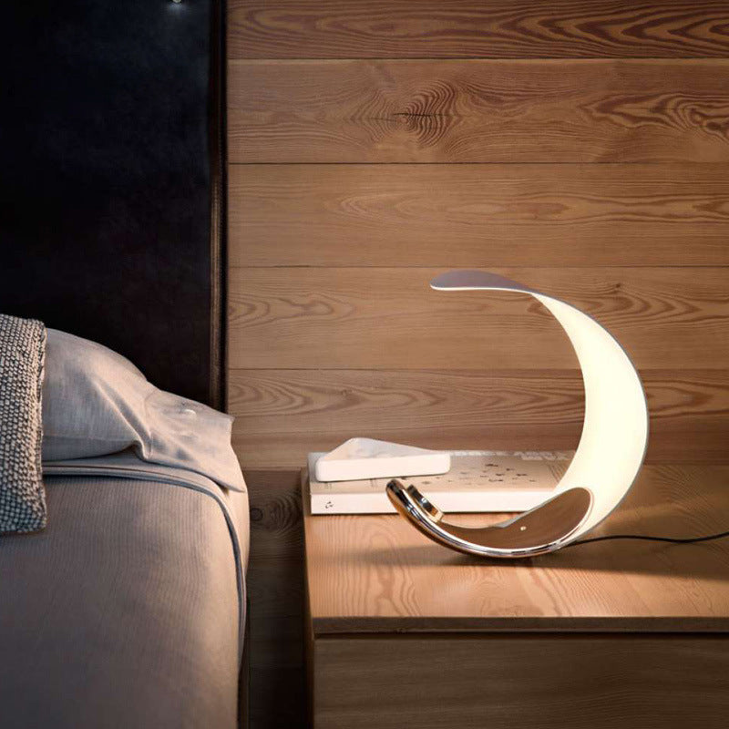 Board Room Living Room Study Bedroom Decoration Moon Table Lamp