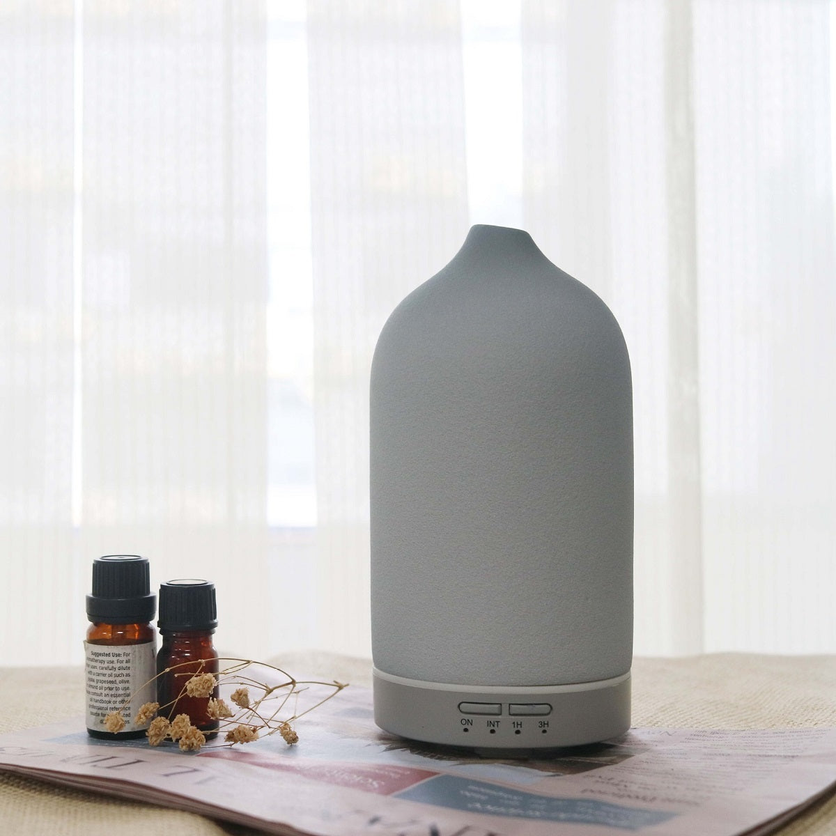 5 Colors/Ceramic Aroma Diffuser Ultrasonic Diffusers Ceramic Humidifier