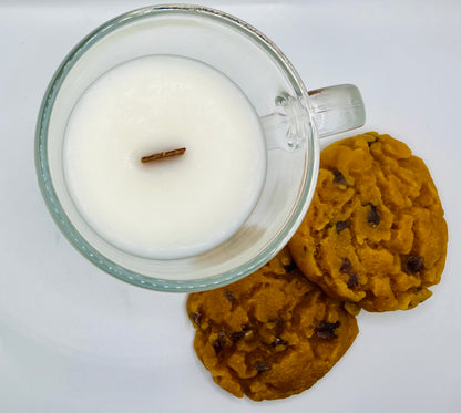 Vanilla Scented 10oz Candle and Chocolate Chip Cookie Wax Melts